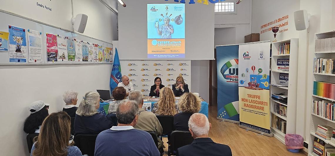 A Bari il progetto "R-estate attenti. Non lasciatevi raggirare"