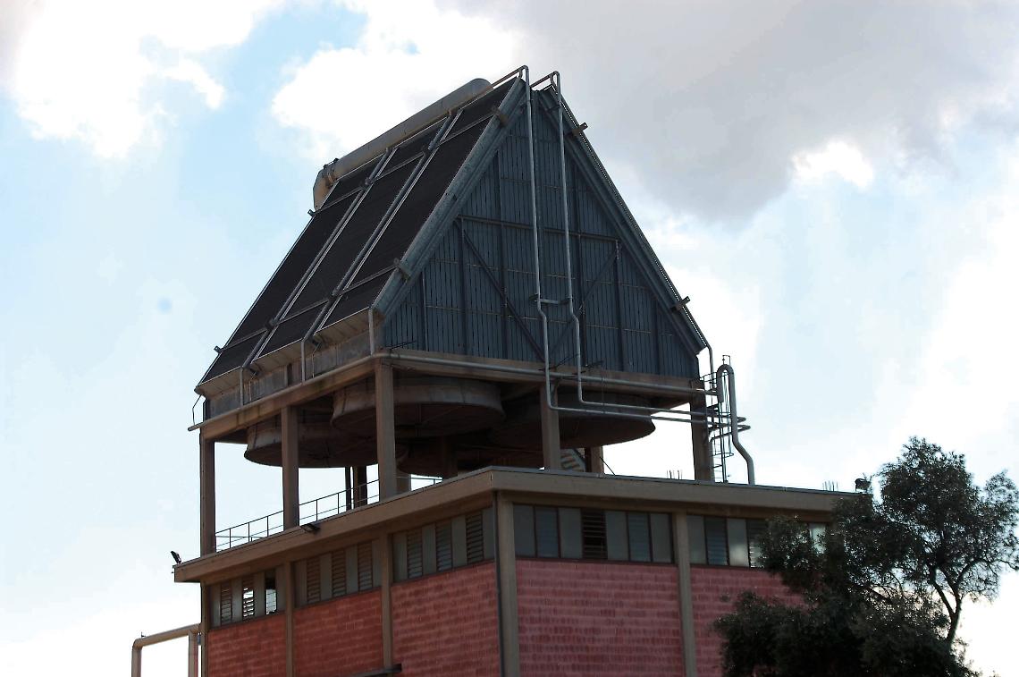 L'inceneritore dell'impianto Pasquinelli