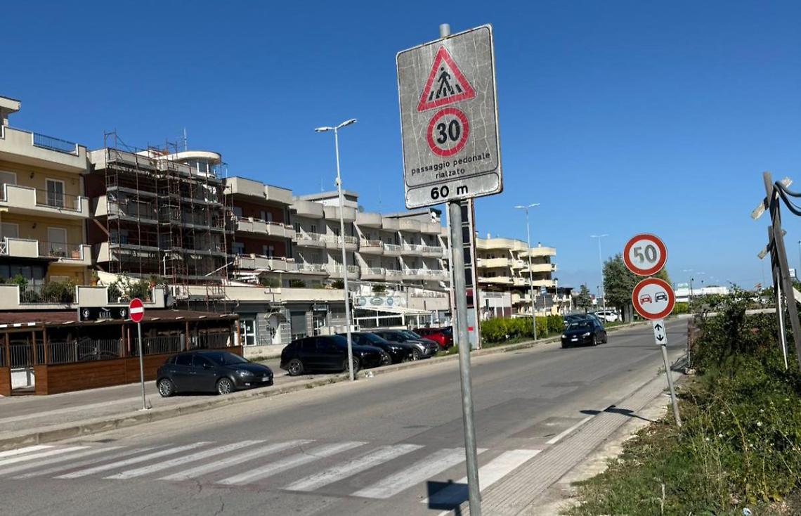 Il luogo dell'incidente - foto di Francesco Manfuso