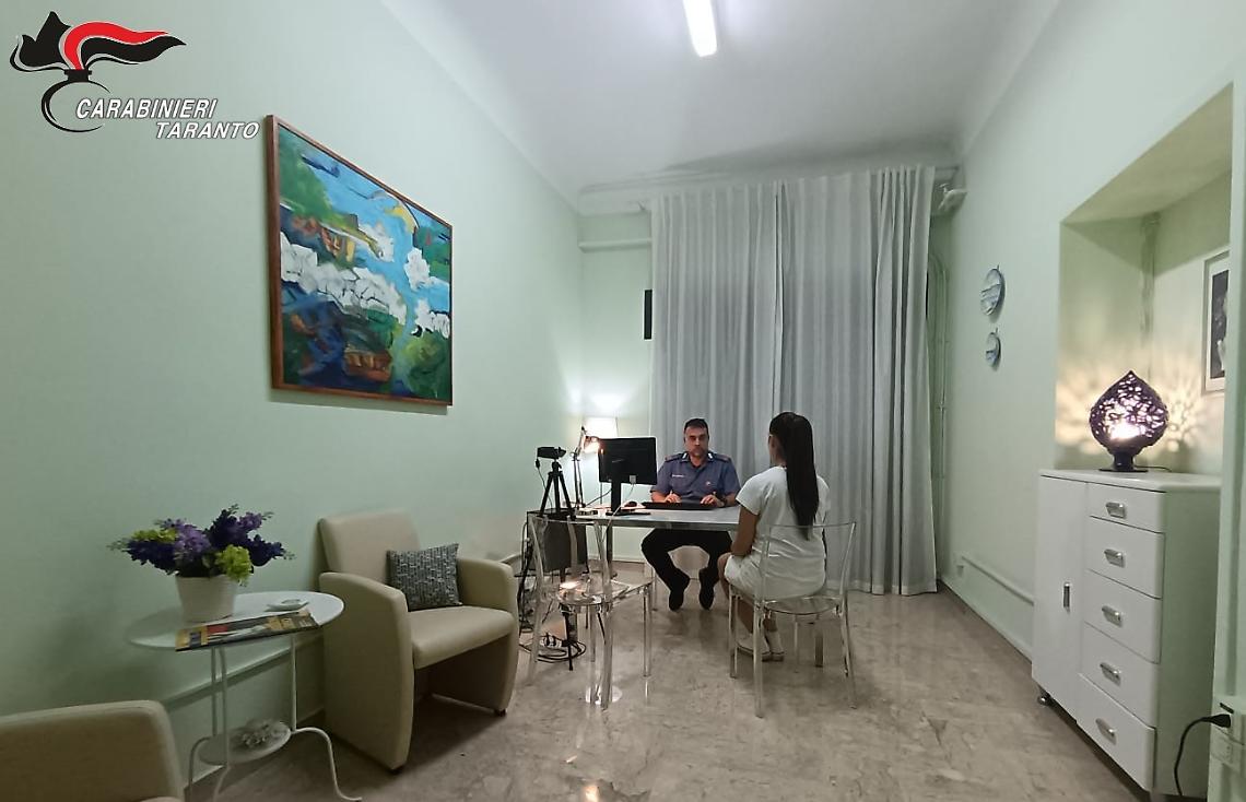 La “Stanza tutta per sé” dei Carabinieri di Grottaglie