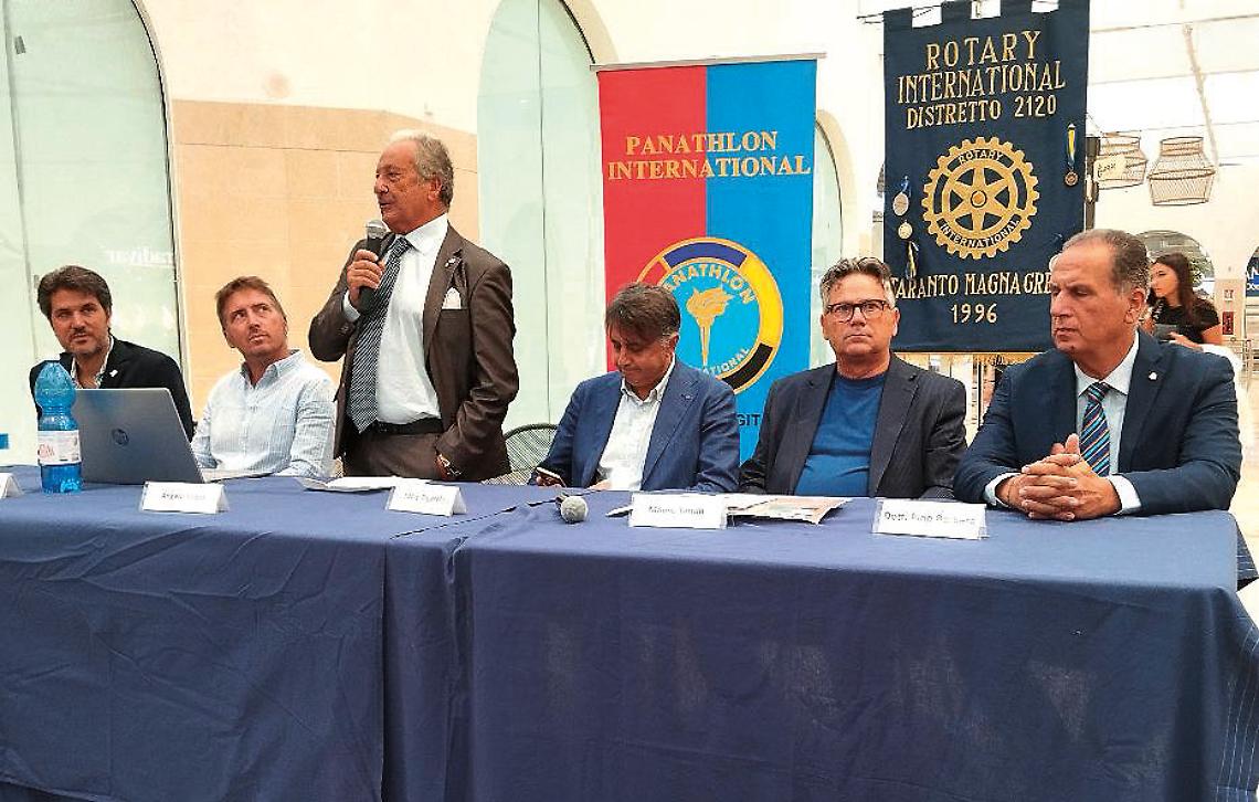 Da sinistra Santilio, Labianca, Vozza, Tagarelli, Tatulli e Barbera
