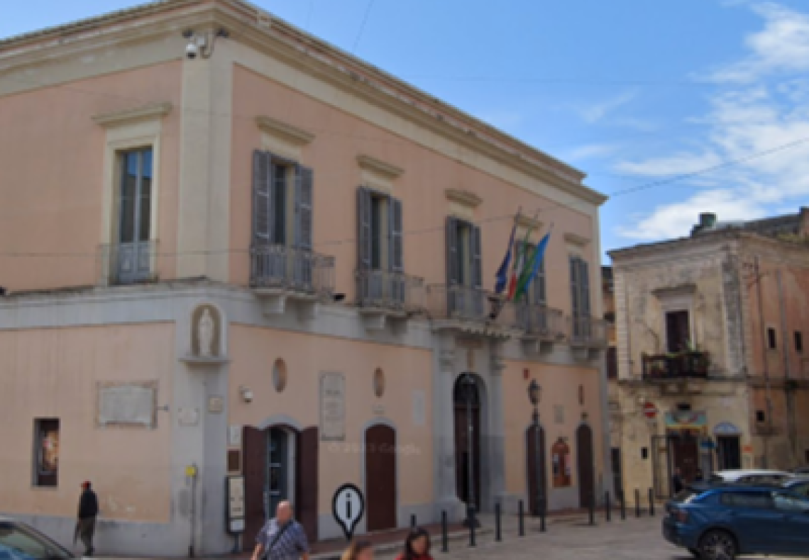 La sede del Comune di Massafra