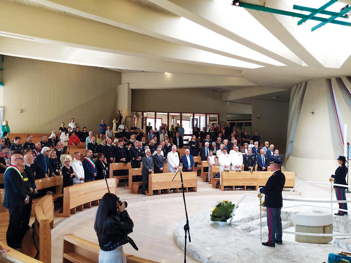 Chiesa dello Spirito Santo, celebrazione per San Michele, Patrono della Polizia di Stato