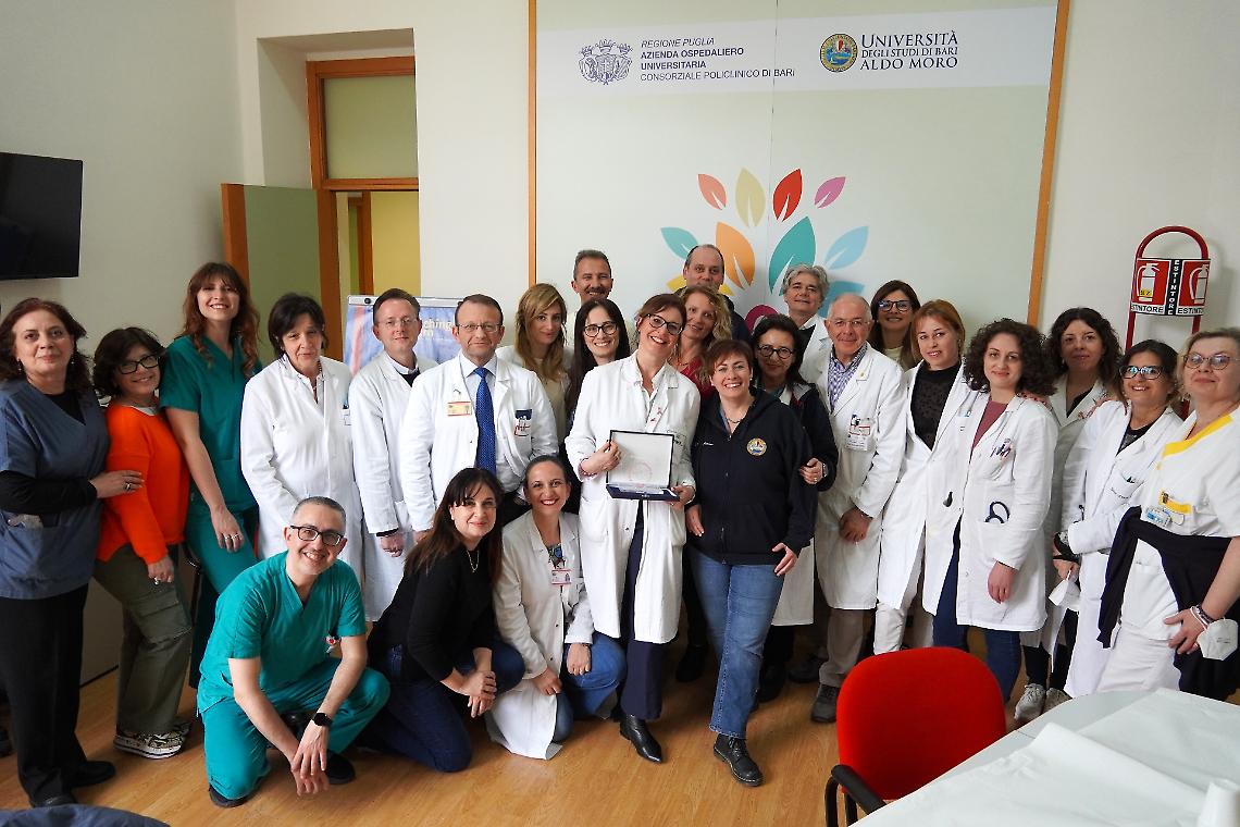 Il team della Breast Unit del Policlinico di Bari
