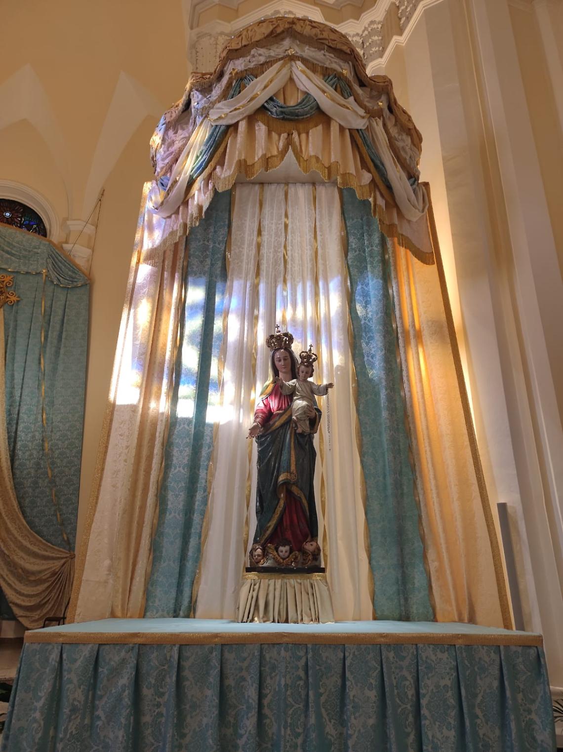La Madonna del Rosario a Statte
