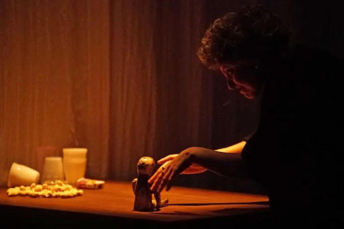 Una foto di scena