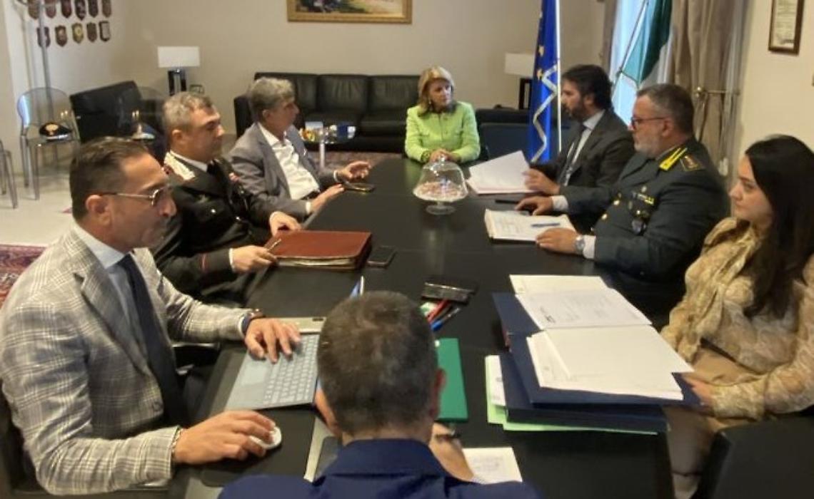 Il vertice in Prefettura Bat a Barletta