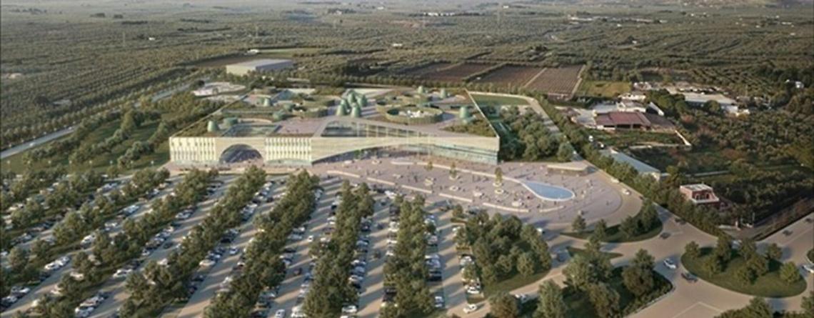 Un rendering del nuovo ospedale