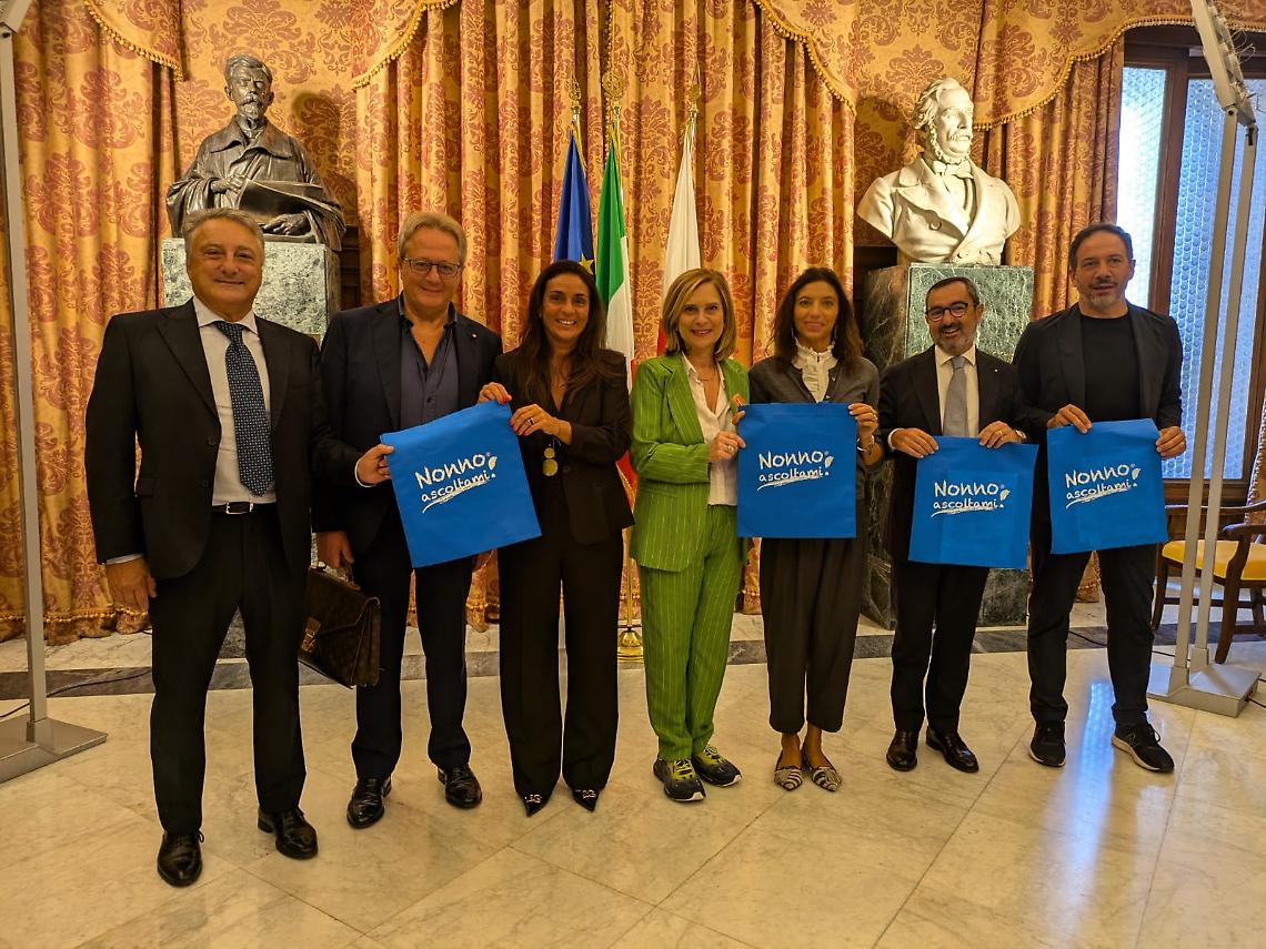 Presentata la campagna Nonno Ascoltami 2024