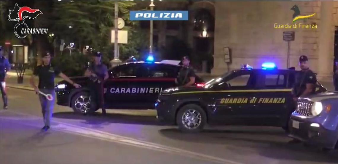 Polizia, Guardia di Finanza e Carabinieri