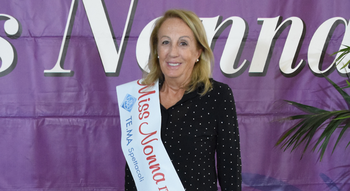 Lucia Paturzo, 75 anni, eletta Miss Nonna Simpatia