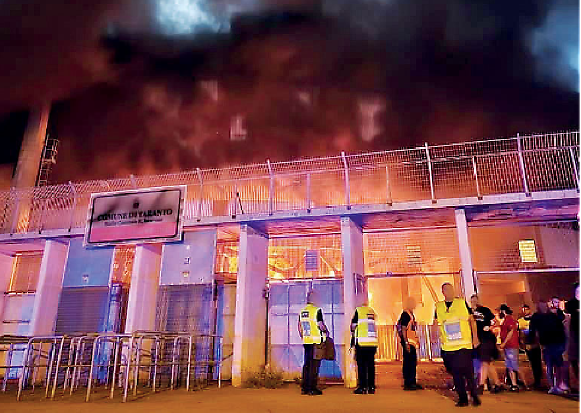 Incendio curva