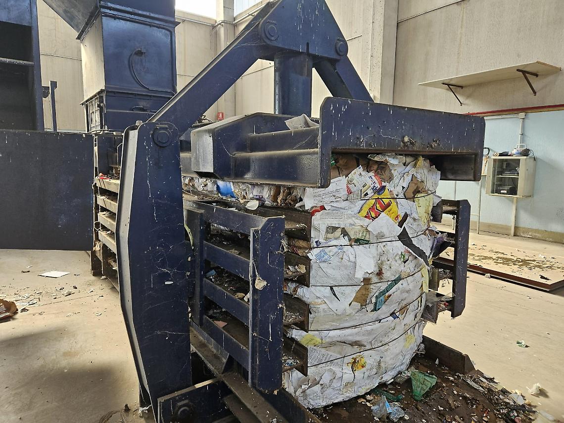 L'impianto per la selezione e recupero di materiale differenziato