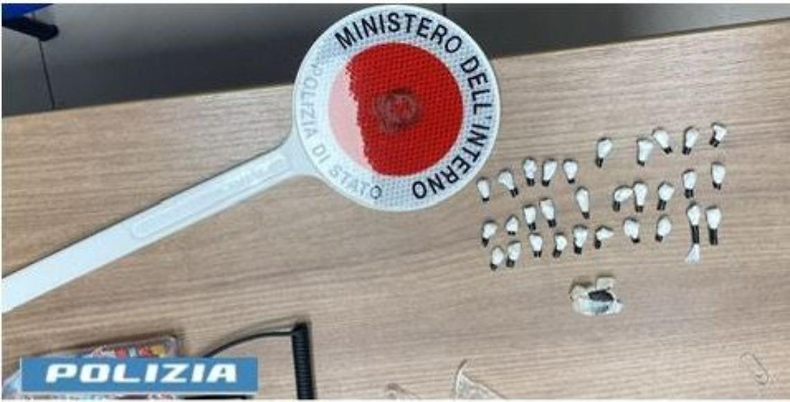 La droga sequestrata dalla Polizia ad Andria