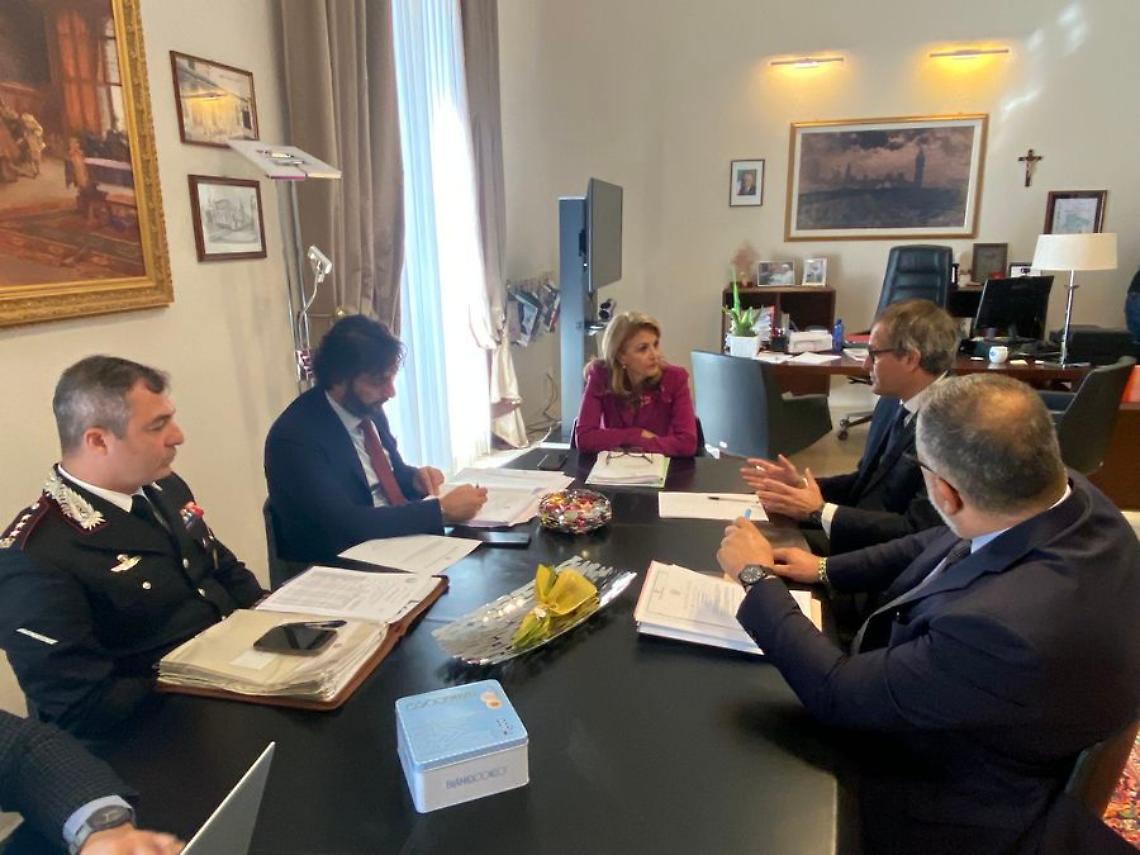 Il vertice in Prefettura Bat sull'agguato a Bisceglie