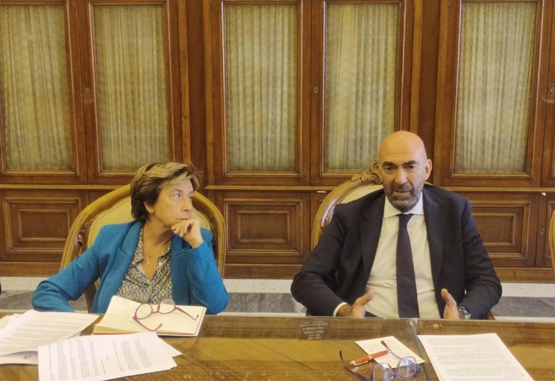 Giovanna Iacovone e Vito Leccese