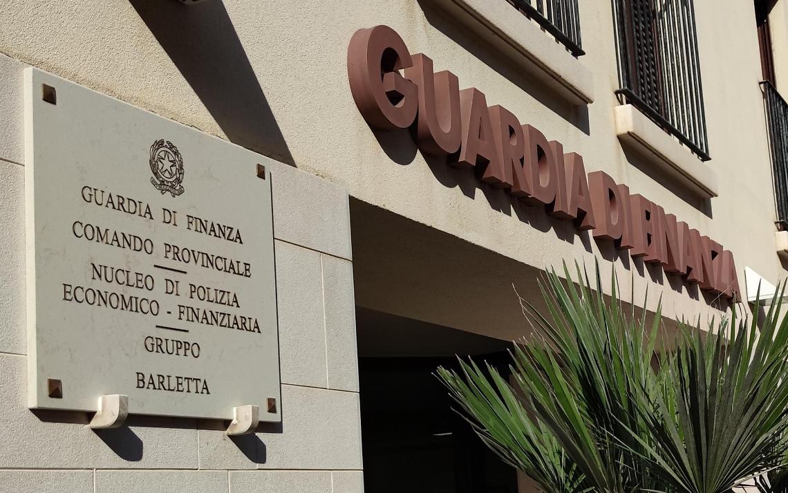 La sede di Barletta della Guardia di Finanza