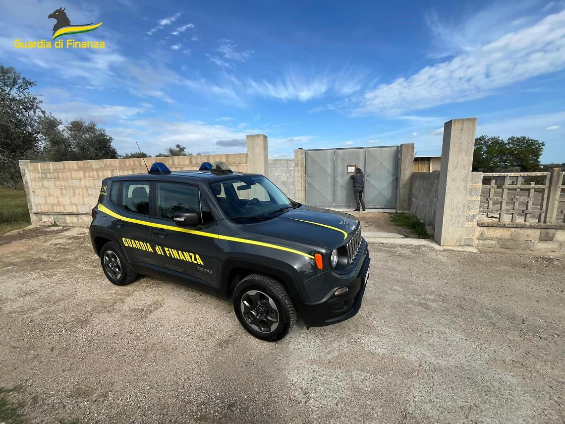 Il sequestro della Guardia di Finanza