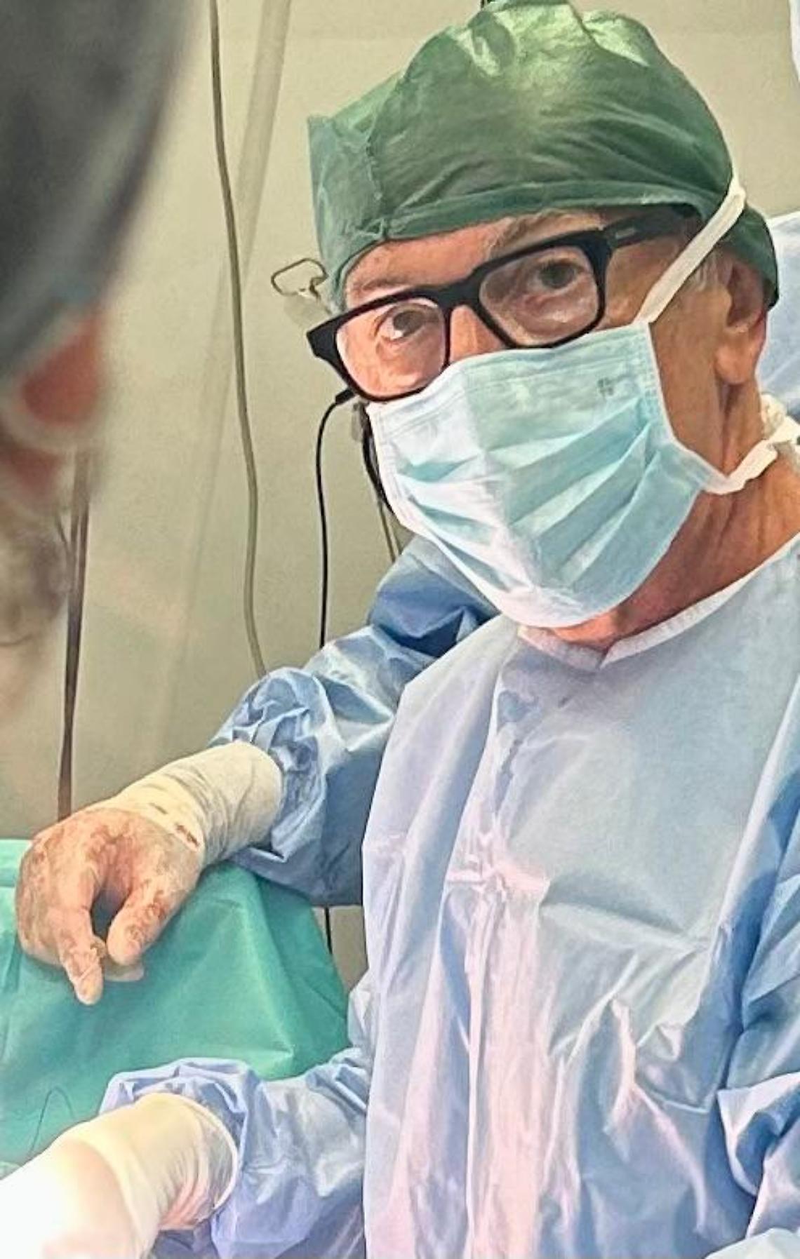 Il prof. Ettore Cicinelli