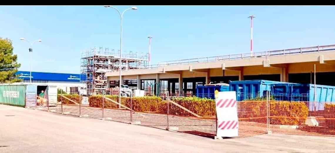 Il cantiere dell'Aeroporto di Grottaglie