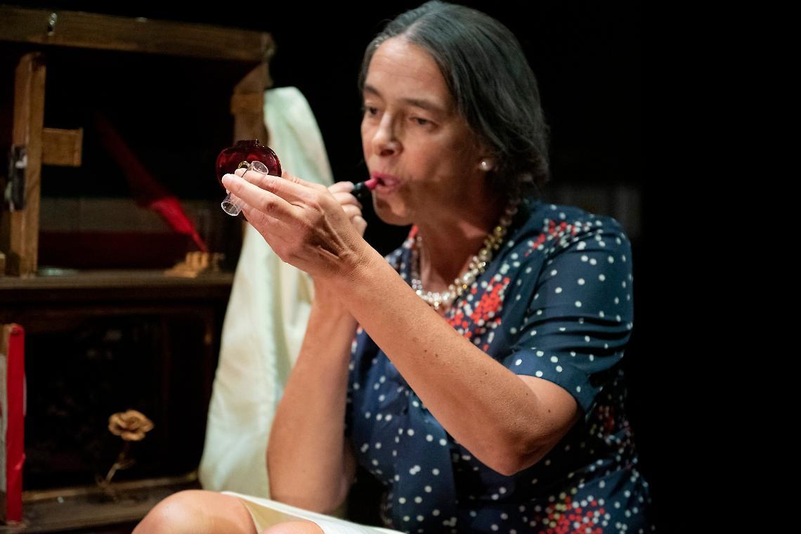 Silvia Lodi in "Nilde mia"