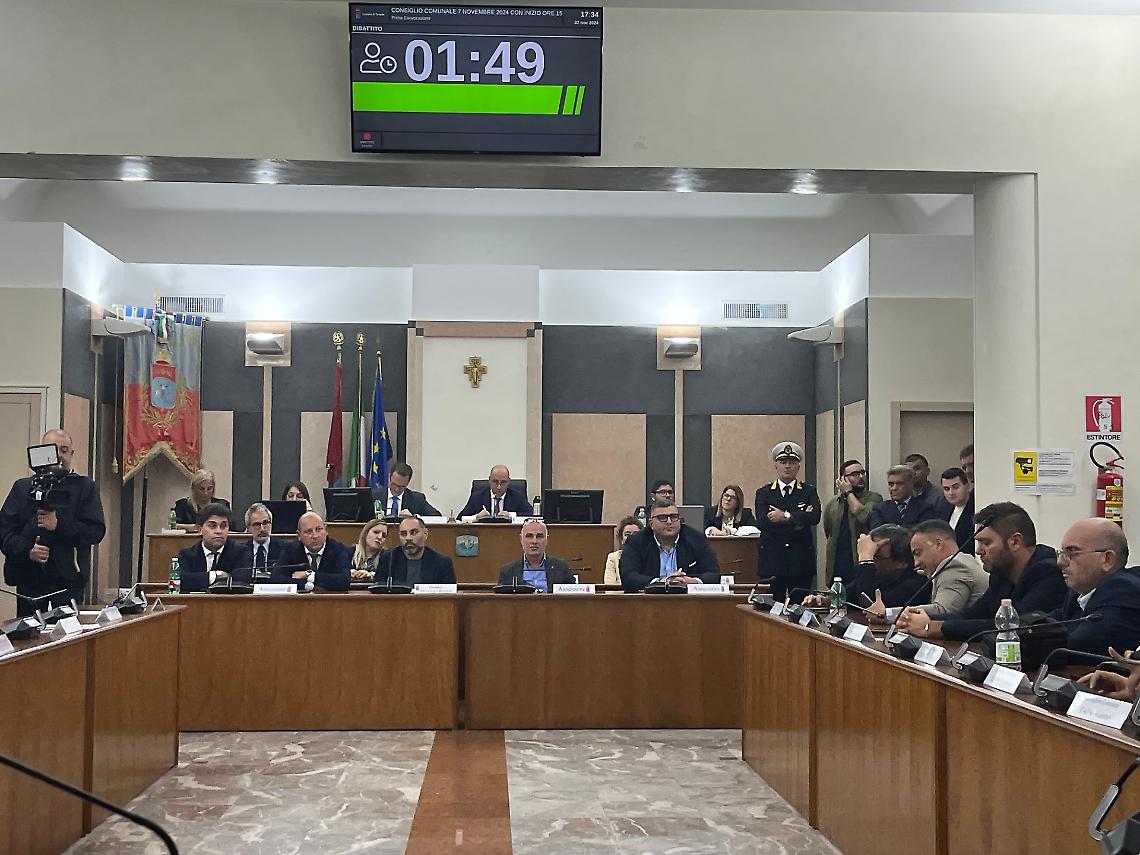 Il consiglio comunale dell'8 novembre