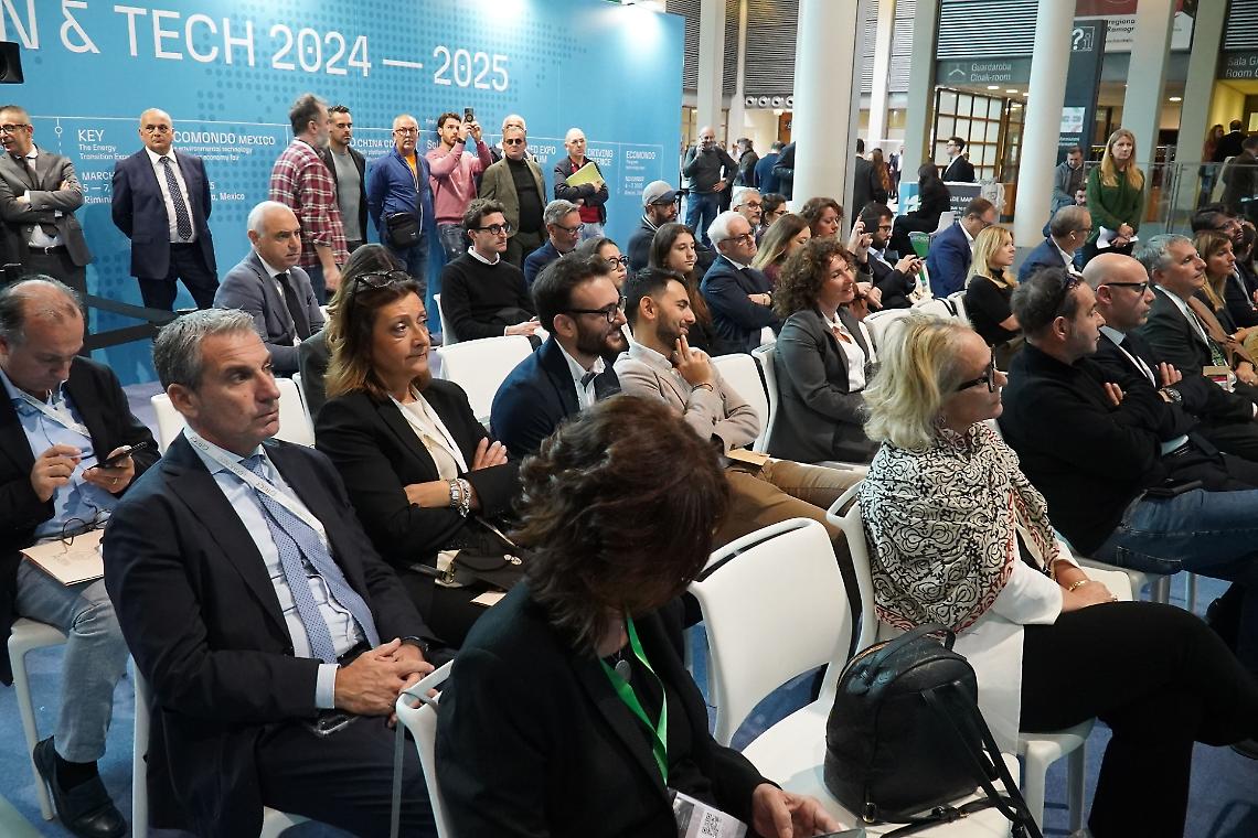 Uno degli incontri di Ecomondo