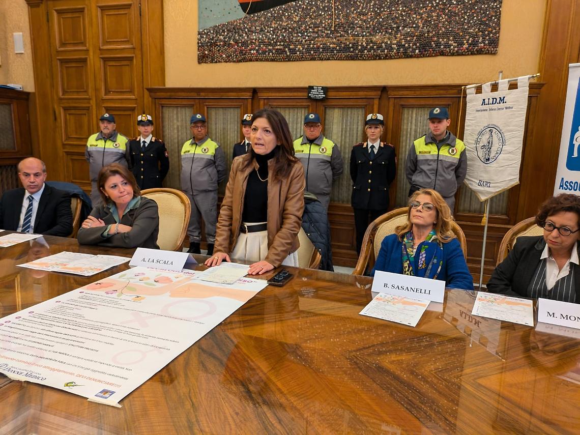 Presentato a Bari il “Decalogo del Codice Rosso”