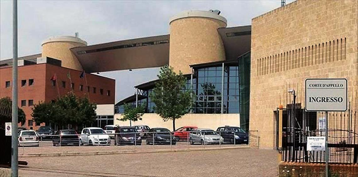 La sede della Corte d'Appello di Taranto