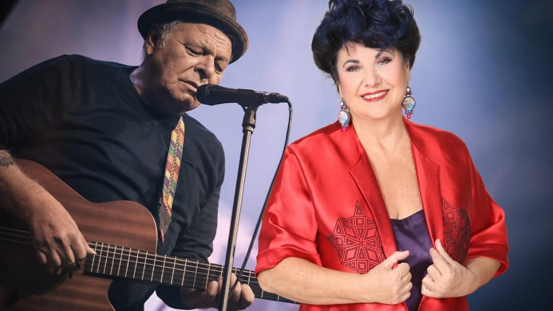 Enzo Gragnaniello e Marisa Laurito