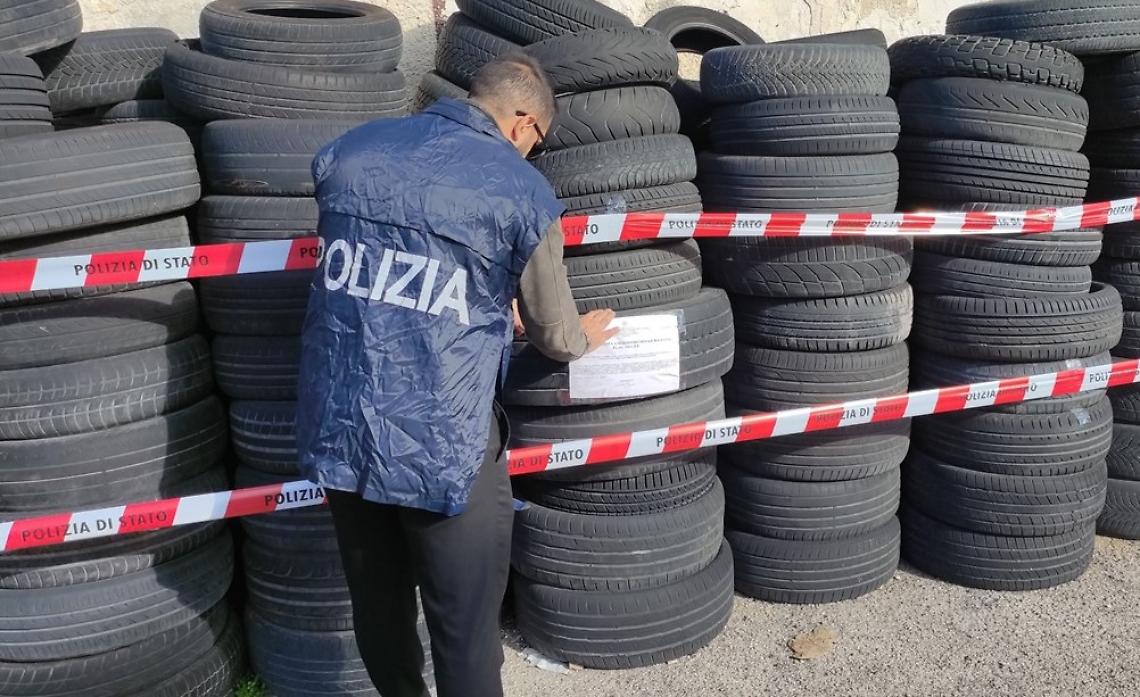 Il sequestro dei pneumatici