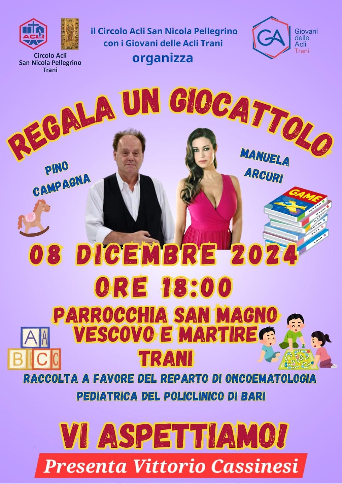 Lo spettacolo benefico "Regala un Giocattolo"