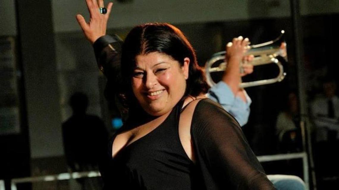 La vocalist tarantina, Patrizia Conte