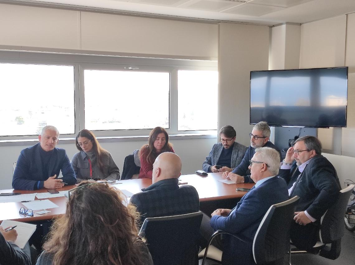 L'incontro in Regione