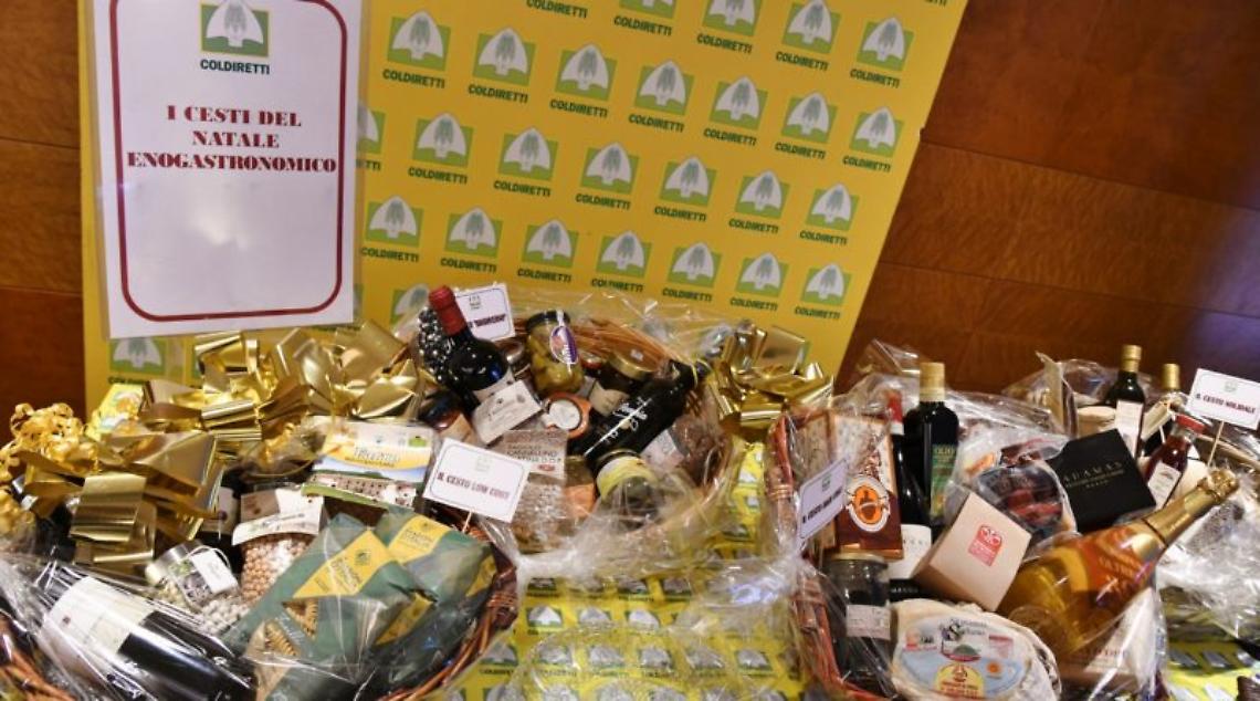 Cesti di Natale della Coldiretti