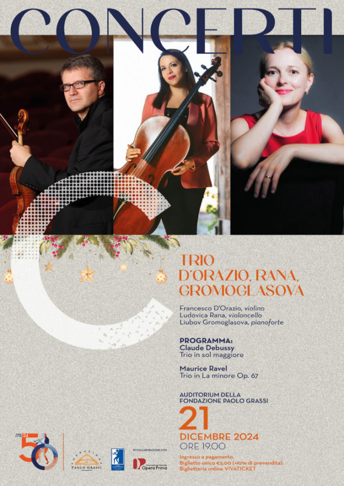 Claude Debussy e Ravel alla Fondazione "Paolo Grassi"