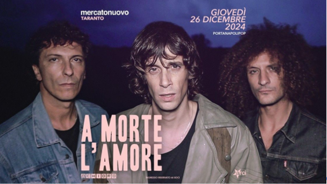 "A morte l'amore": live della band a Mercato Nuovo