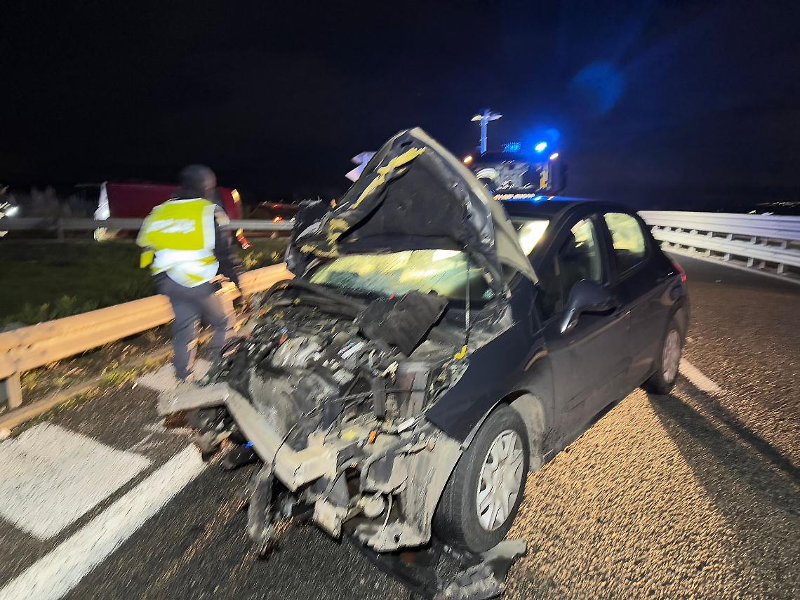 Incidente mortale nel cuore della notte - foto di Francesco Manfuso