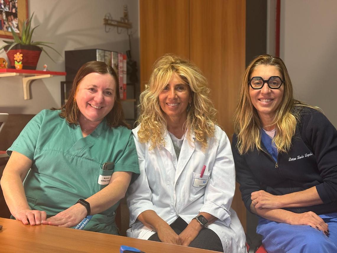 Katarzyna Trojanowska, Antonella Vimercati e Lucia Lospalluti