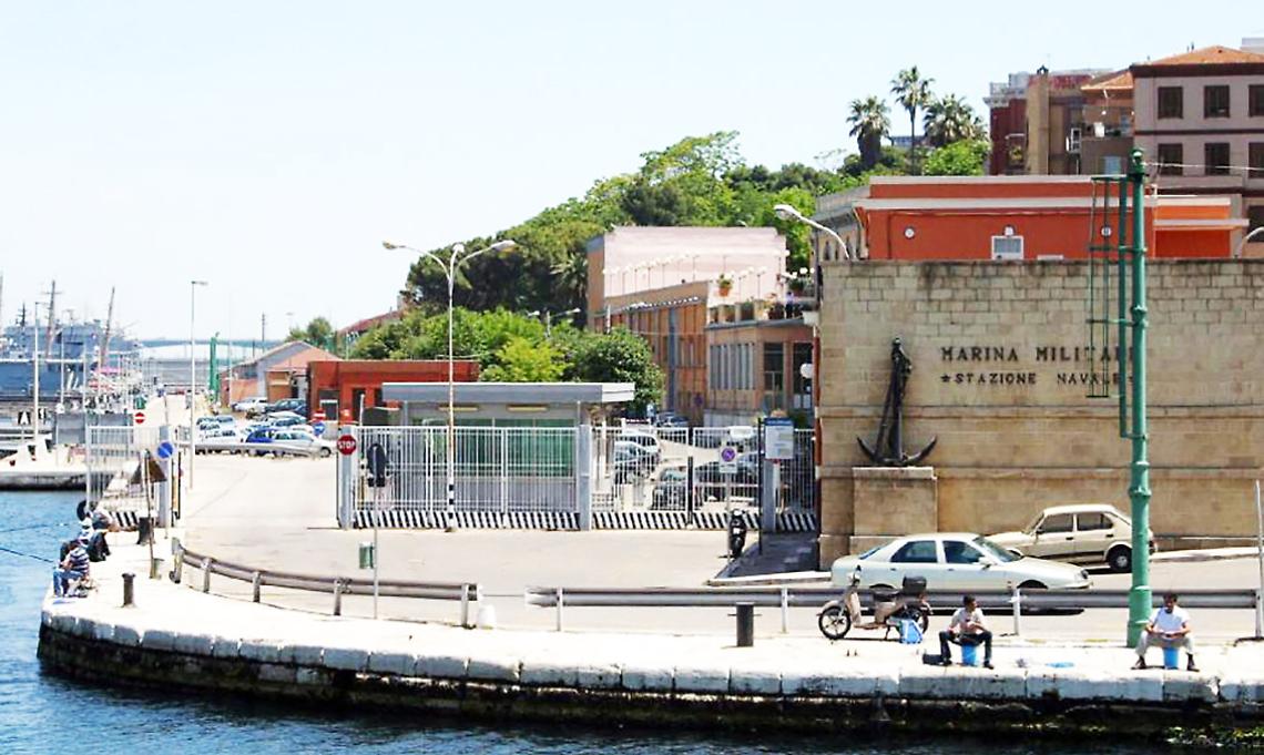 L'ingresso della Stazione Torpediniere