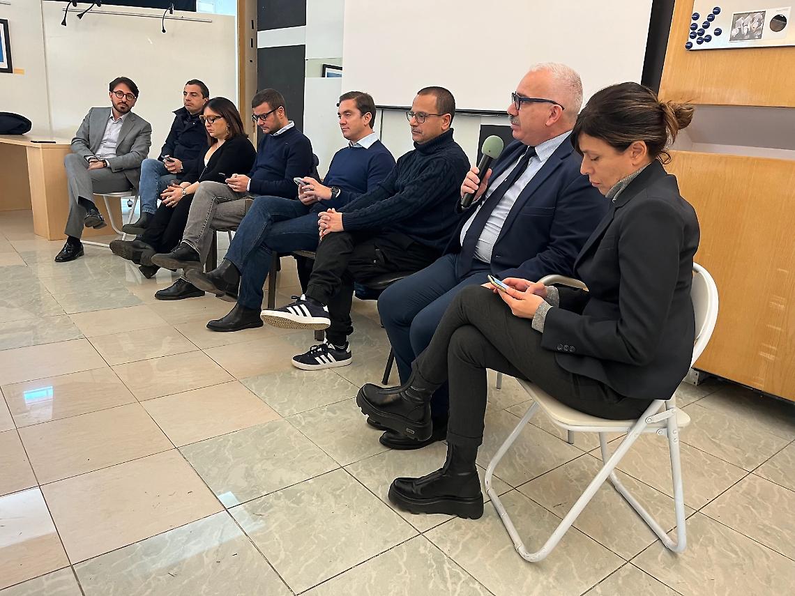 La conferenza del Pd