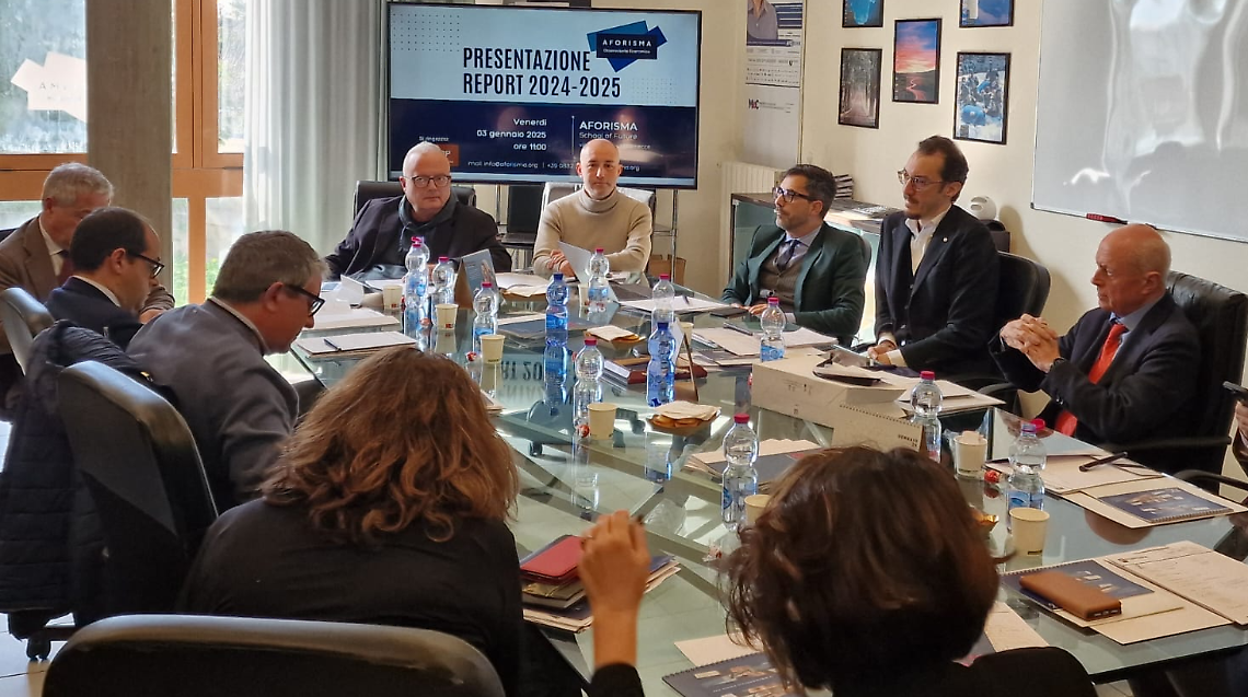 Presentato il report annuale dell’Osservatorio economico Aforisma
