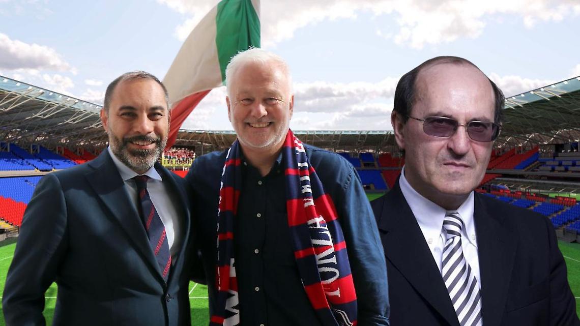 Rinaldo Melucci, Mark Campbell e Giovanni Di Stefano