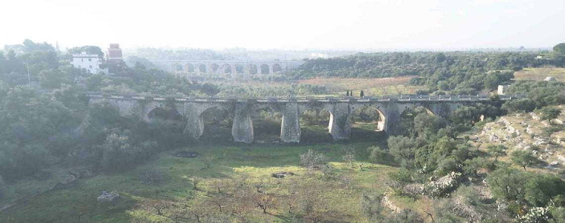 Il Ponte Lama fra Bisceglie e Trani