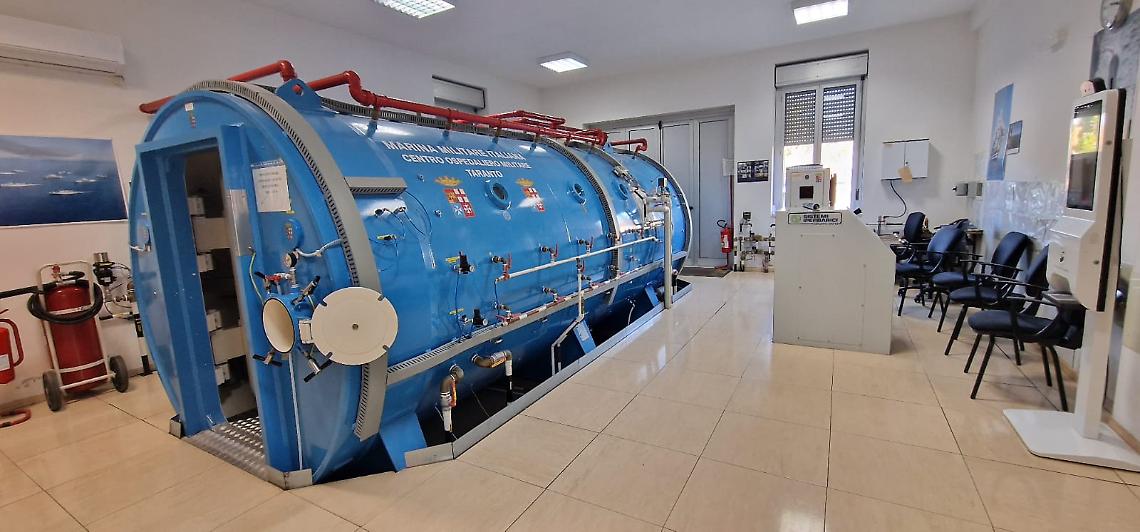 La Camera Iperbarica dell'Ospedale Militare di Taranto