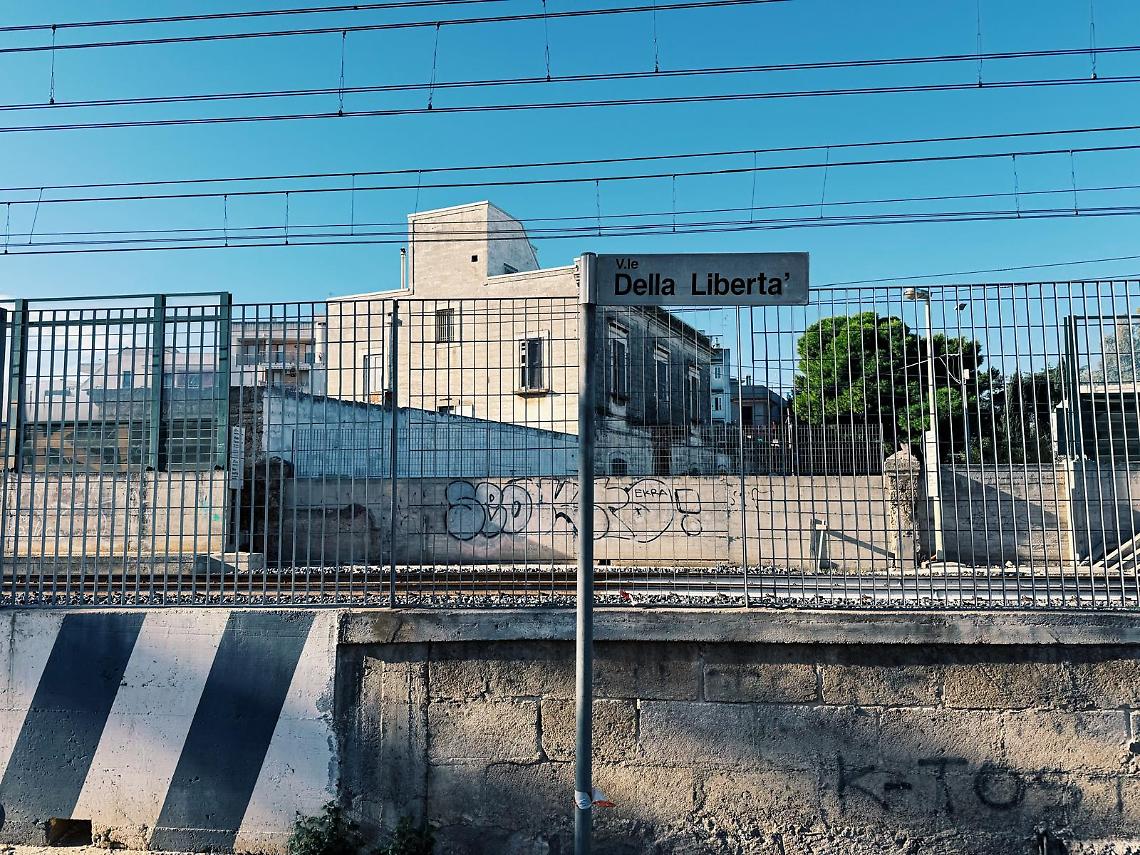 Via della Libertà a Mola di Bari