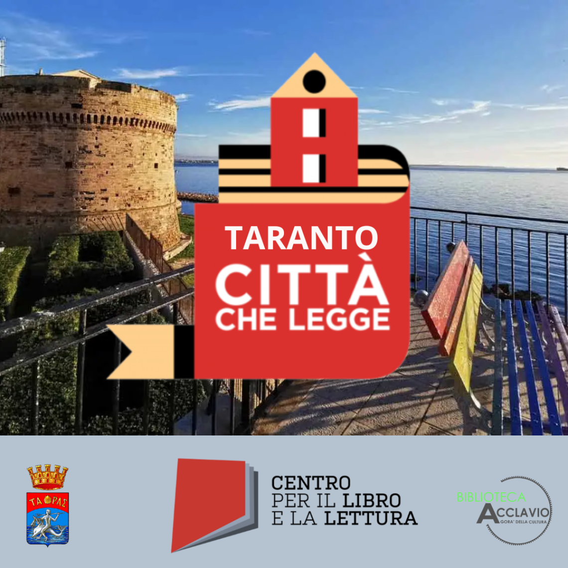 Taranto "Città che legge" per il triennio 2024/26