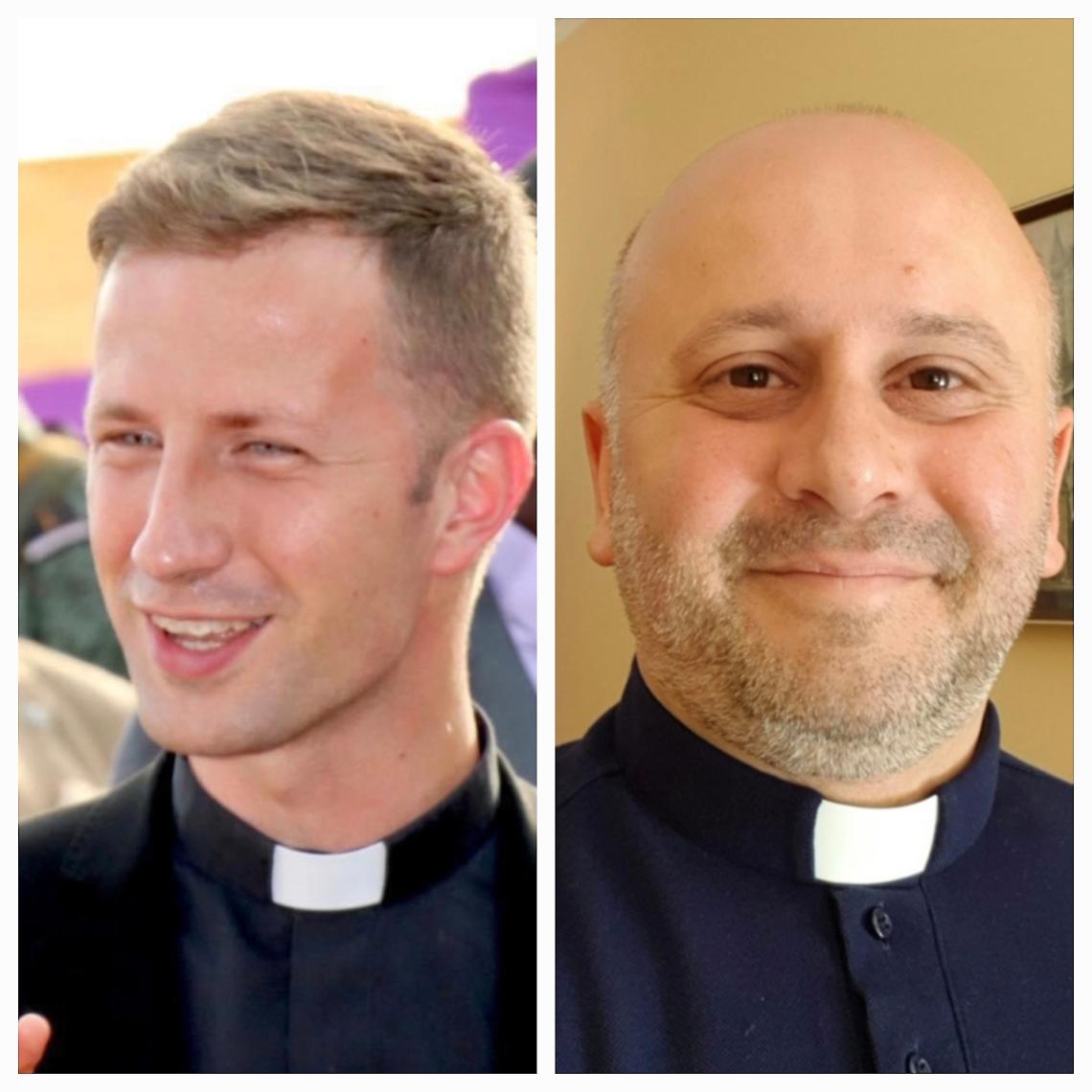 Mons. Natale Albino e padre Francesco Russo