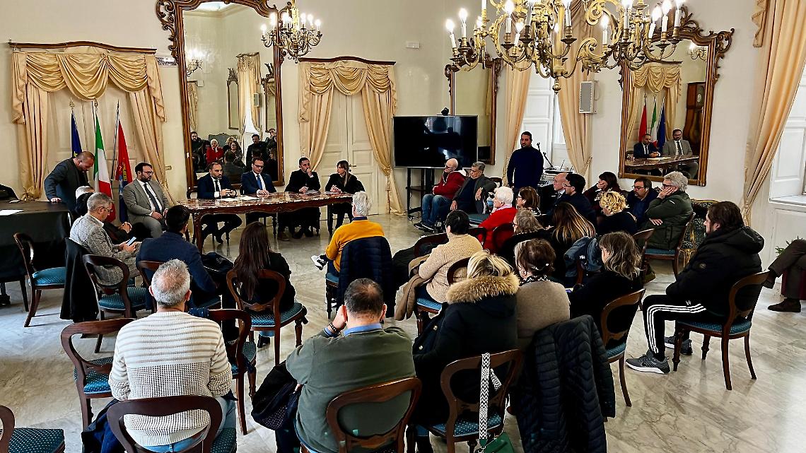 Un momento dell'incontro
