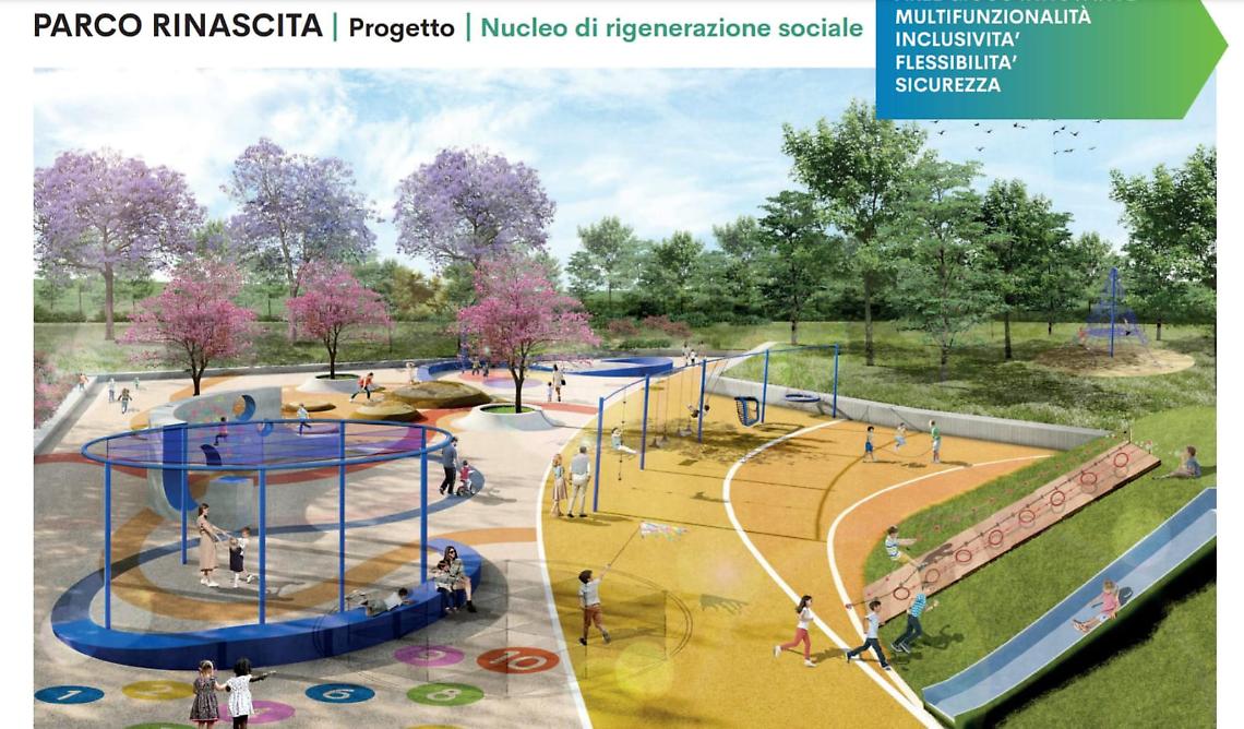Parco della Rinascita, lavori in corso sull&rsquo;ex Fibronit: cambia la viabilit&agrave; in via Caldarola